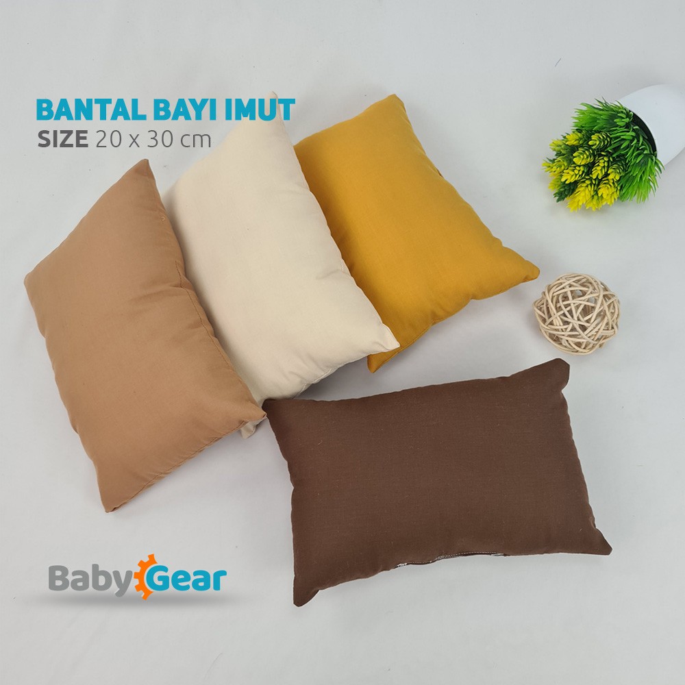 Bantal bayi Imut / Bantal Bayi Empuk Motif POLOS