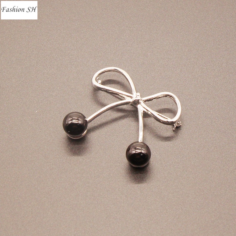 Bros Peniti Desain Pita Hias Mutiara Imitasi Untuk Wanita M40071