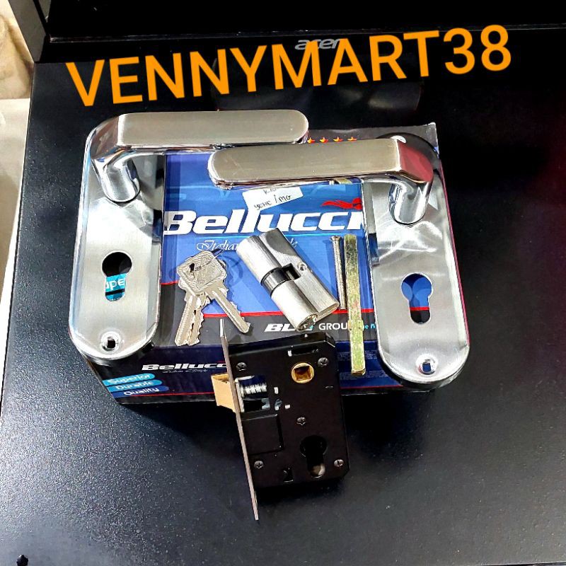 Kunci Pintu Asli Bellucci Kecil/Kunci Pintu Rumah Minimalis