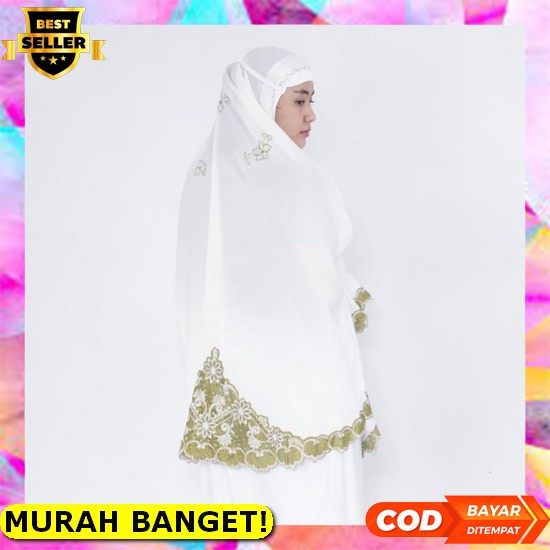 Gsl Mukena Dewasa Fatimah Siti Khadijah Jumbo Terbaru Terusan Murah Mukenah Travel Terusan Rayon Kat
