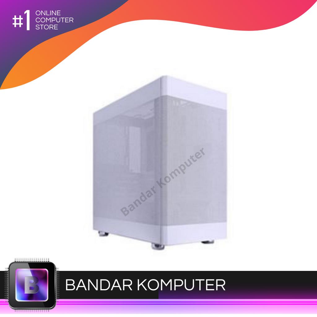 CUBE GAMING AVENT WHITE - All White Inside - mATX - FRONT-TOP & SIDE MESH PANEL - PSU COVER