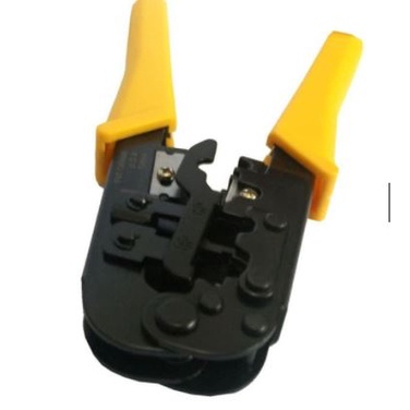 Crimping tool goldtool lan rj45 rj12 rj11 3in1 crimp cut strip ttk-718 - Tang gold tool rj-45 rj-11 rj-12 3 way ttk718