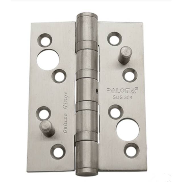 PALOMA BHP 212 BUTT HINGE ENGSEL PINTU  DLX 4&quot;X3&quot;X3MM 4BB NRP + SP STAINLESS SUS 304