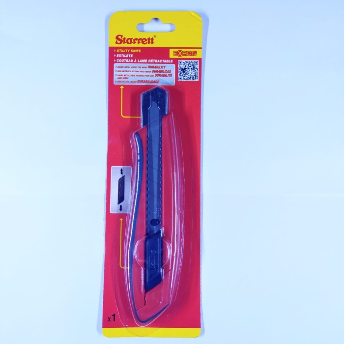

Hemat Cutter Large Plastic Slide Locking Utilily Knife Kux025-N Terbatas