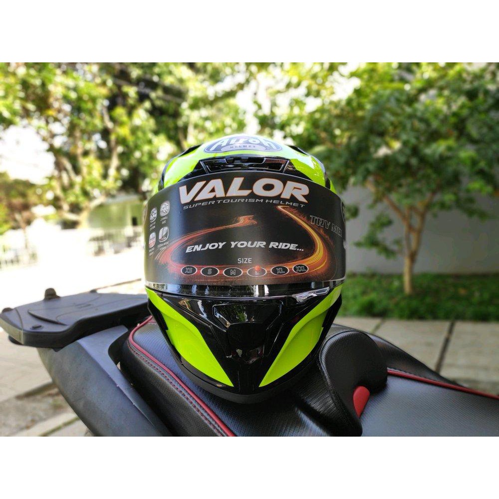 Helm Fullface Airoh Valor Eclipse Yellow Spare Part Shopee Indonesia