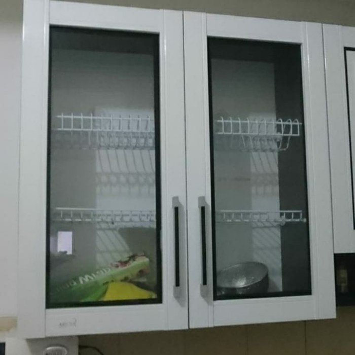 KITCHEN SET RAK PIRING BESI AMBALAN GANTUNG