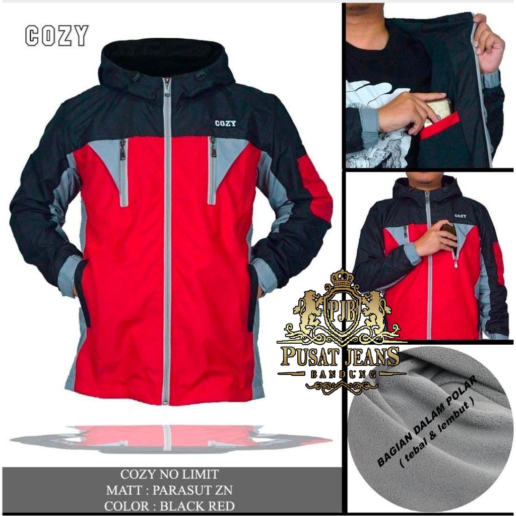 RCL - Jaket Cozy Jaket Gunung Outdoor Cozy Amazing Bahan Tebal Puring Polar