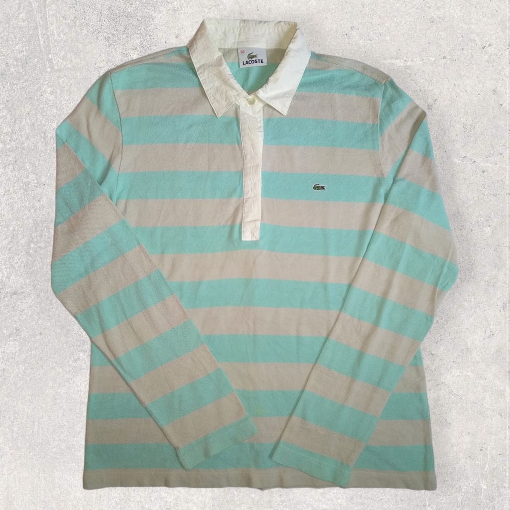 RUGBY SHIRT BY LACOSTE STRIPE SECOND ORIGINAL