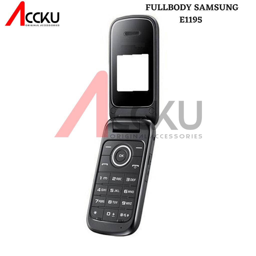 CASING SAMSUNG E1195 FULLSET FULLBODY SAMSUNG E1195