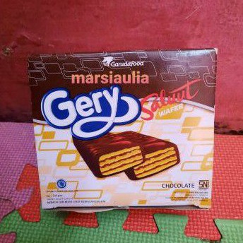 

Gery saluut wafer salut . 24 pcs x 6 gram. - Chocolate