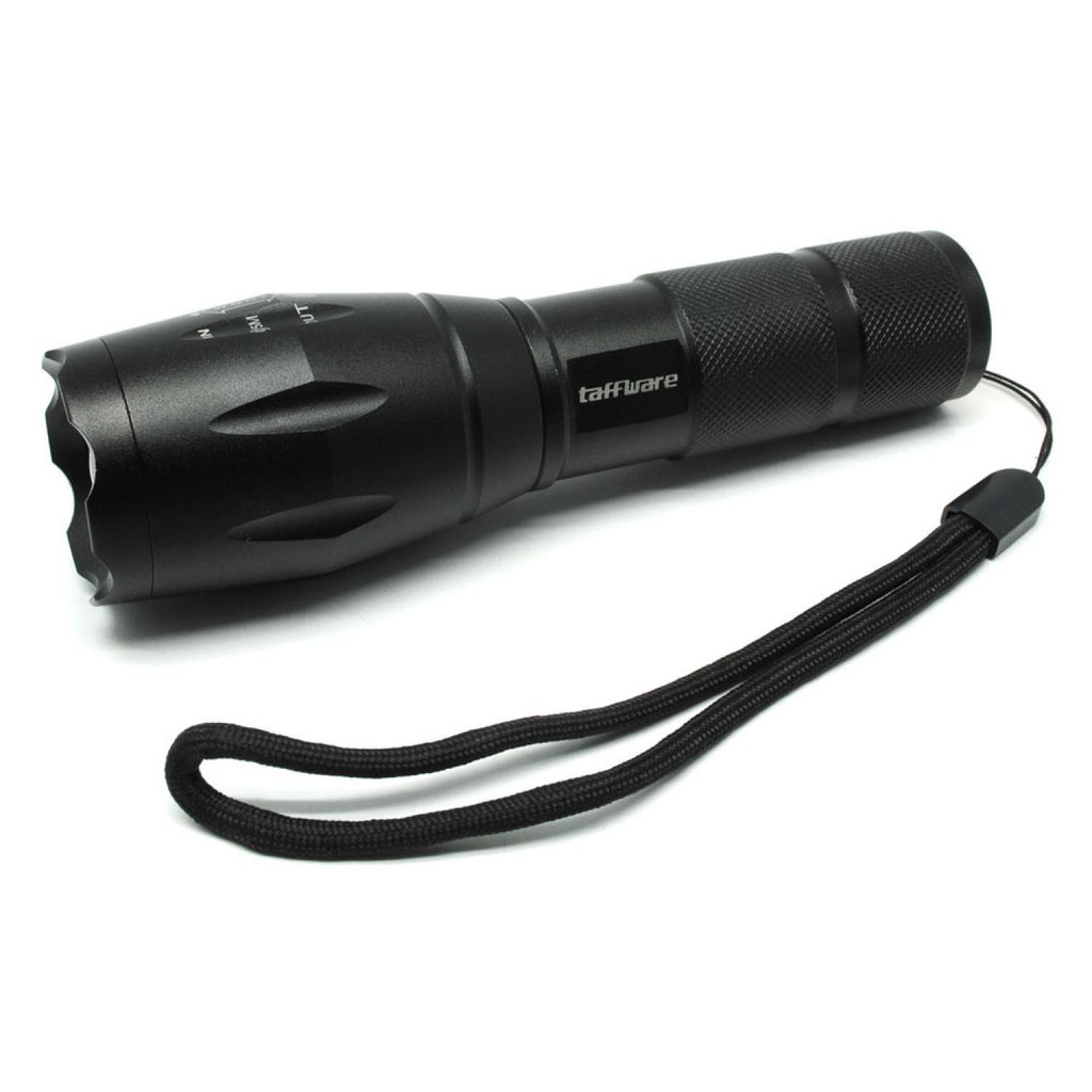 Senter LED Cree Laser Terang E17 XM-L T6 2000 Lumens 2 tipe baterai 18650 / 3 x AAA