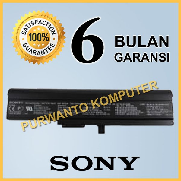 Original Baterai Laptop SONY VAIO VGN-TX800 VGN-TX850PB VGN-TX90PS VGN-TX90PS1 VGN-TX90S VGN-TX91PS 