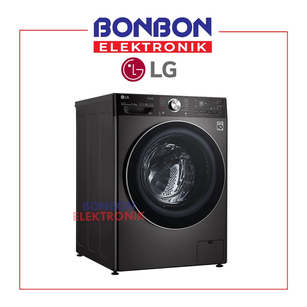 LG Mesin Cuci Front Loading 13KG Wash / 8KG Dry AI DD ThinQ Inverter