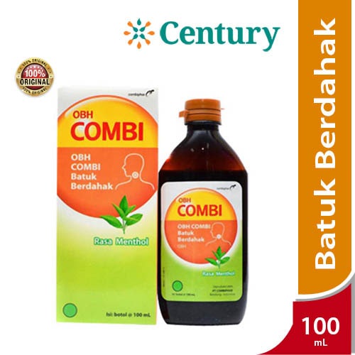 OBH Combi Rasa Menthol Syrup 100 ML / Batuk Berdahak / Batuk