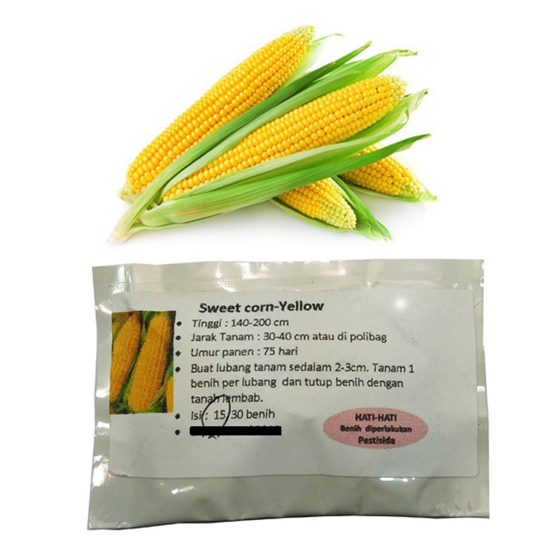 

Sweet Corn F1-Yellow-30benih