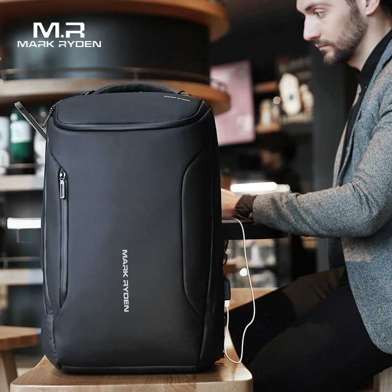 Mark Ryden Tas Ransel Laptop dengan USB Charger Upgrade Vers - MR9031