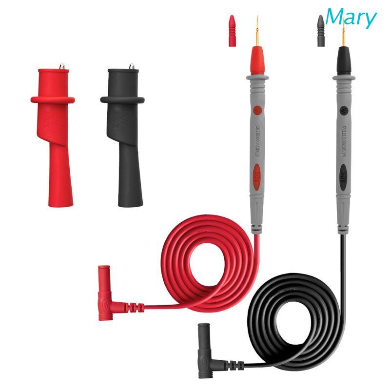 Mary PT1032 1000V Kabel Tes Multimeter Dengan Ujung Tipis Bahan Silikon
