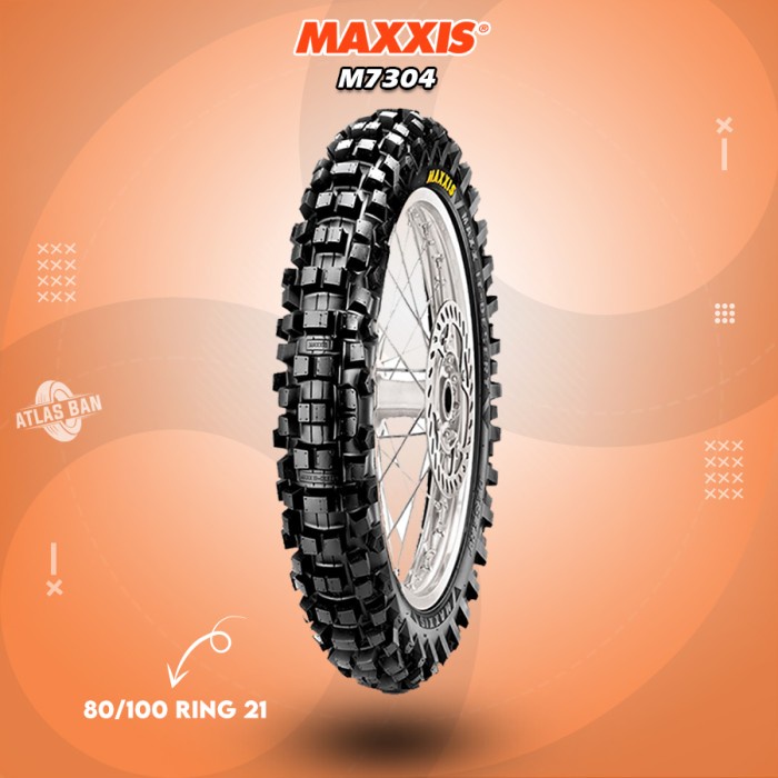 Ban Motor Trail Import Maxxis M7304 80/100 Ring 21
