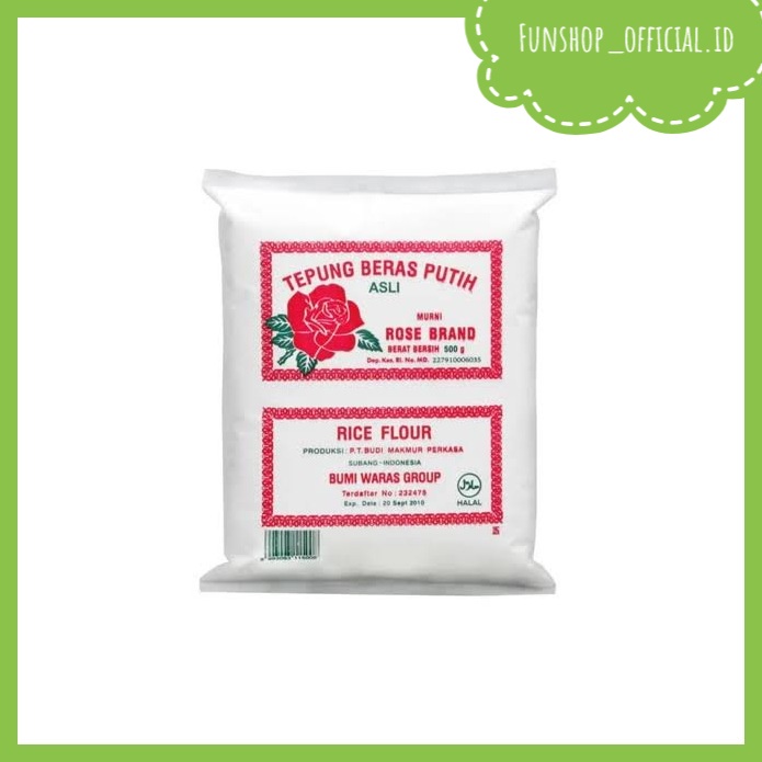 

ROSE BRAND TEPUNG KETAN - TEPUNG BERAS 500GR