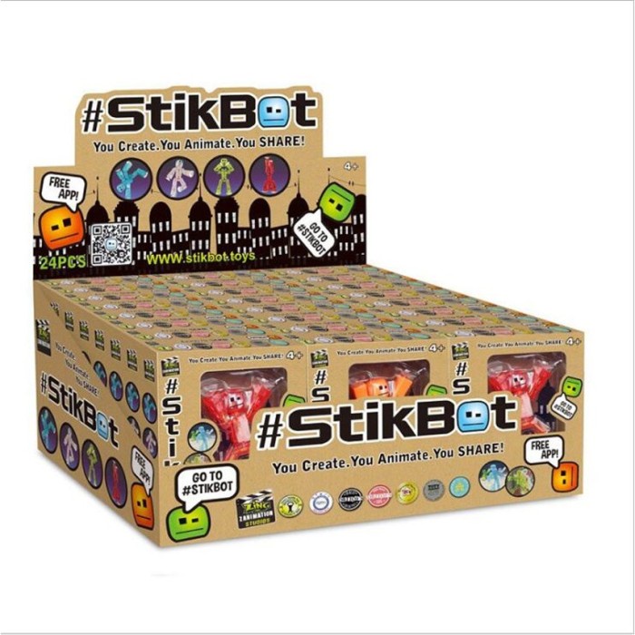 sale Mainan Boneka Action Figure Kartun Animasi Stikbot Dengan Sucker Diskon