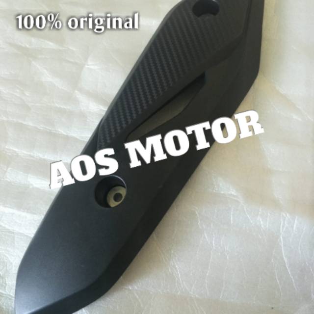 tutup knalpot beat fi - tutup beat f1 tahun 2012-2015 ORIGINAL HONDA