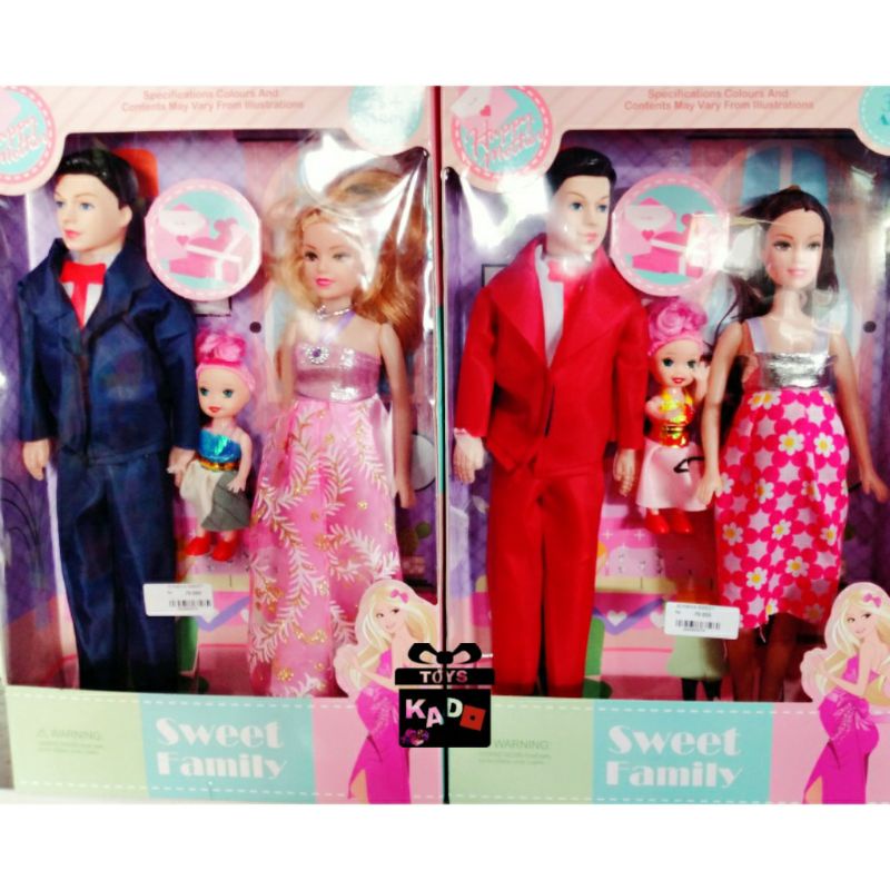 MAINAN ANAK BONEKA BARBIE HAMIL KELUARGA