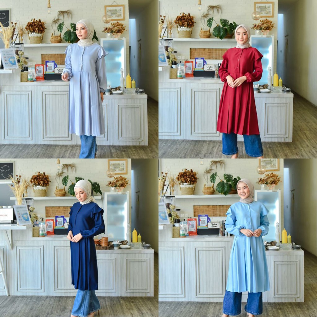 Bisa COD VERANI TUNIK – Atasan murah Tunik Baju wanita Dailywear Outerwear Baju murah