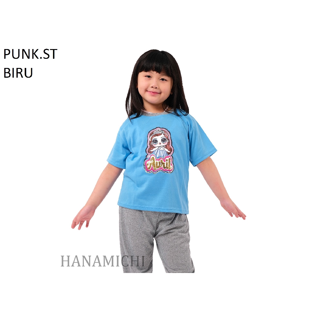 Hanamichi PUNK.ST Setelan Anak Lengan Pendek