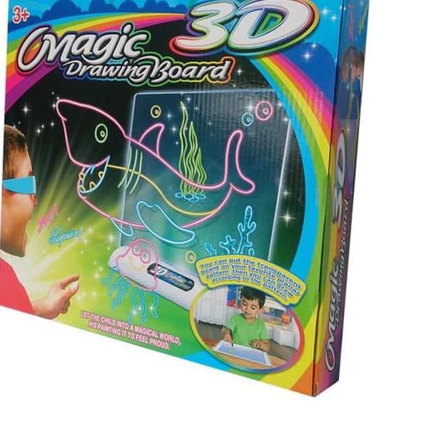 

Papan Tulis Ajaib Magic Drawing Board 3D ♛