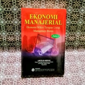 Jual Buku Ekonomi Manajerial Edisi 4 By Lincolin Arsyad | Shopee Indonesia