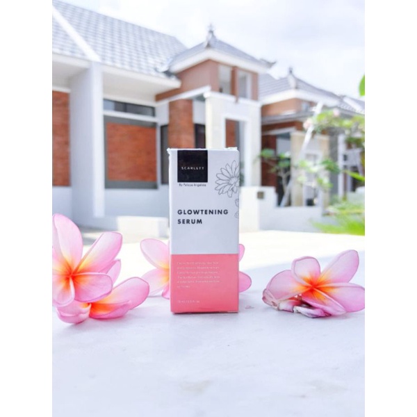 Scarlett Whitening Glowtening Serum Halona.id