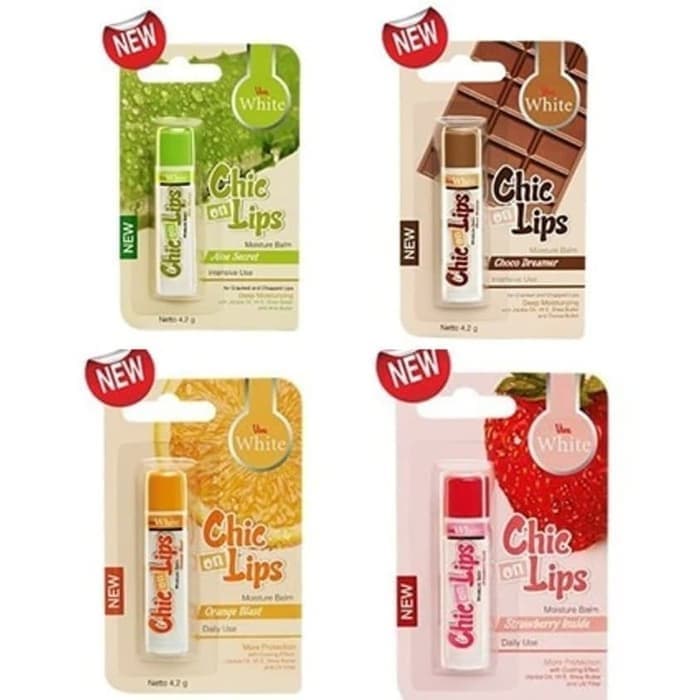 LIP GLOSS LIP BALM CHIC ON VIVA LIP BALM MOISTURIZER