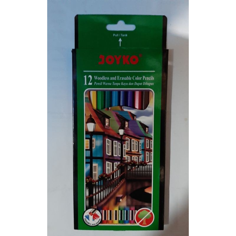 

Pensil warna penghapus joyko panjang