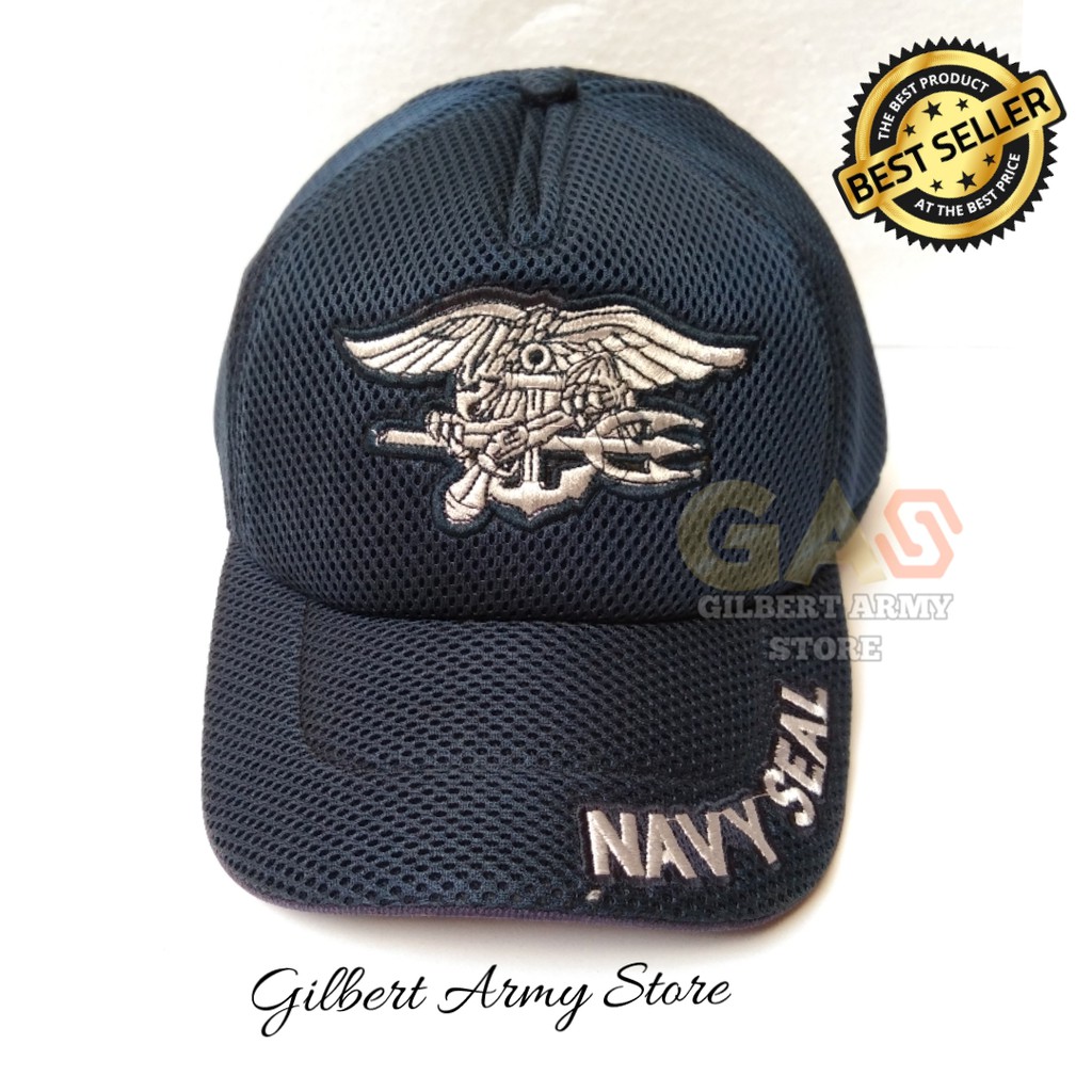 GILBERT ARMY STORE- Topi Navy Seal - Grosir Topi Militer Murah -Topi Army Pria-Topi Army Ori -