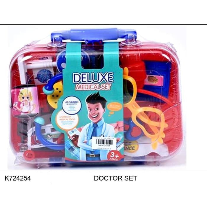 AM -  Mainan Anak Dokter Koper No.108K -Dokter Set Mainan Cowok
