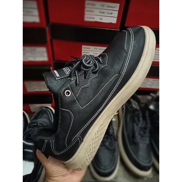 Sepatu Sneakers 39-43 hitam natural Casual Sport Sekolah Pria Wanita medan