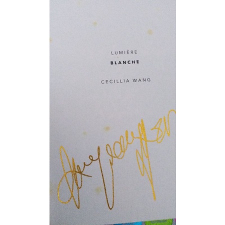 Preloved Lumiere Blanche by Cecilia Wang