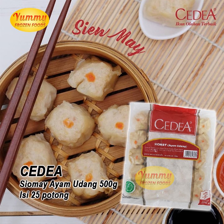 Jual Cedea Siomay Ayam Udang 500g 25 Pcs Shopee Indonesia