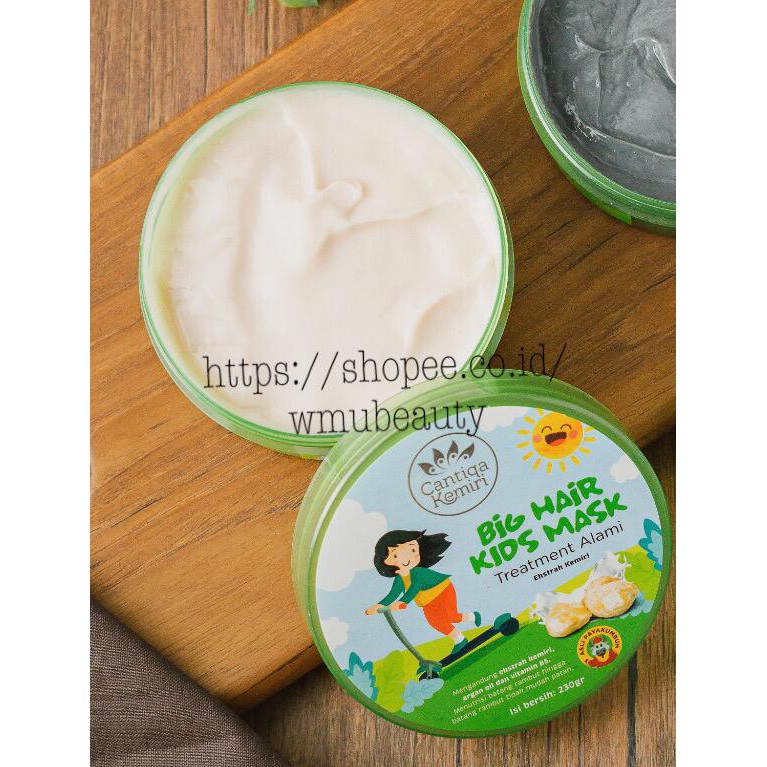 Masker Rambut Kemiri Anak | Big Hair Kids Mask Cantiqa Kemiri