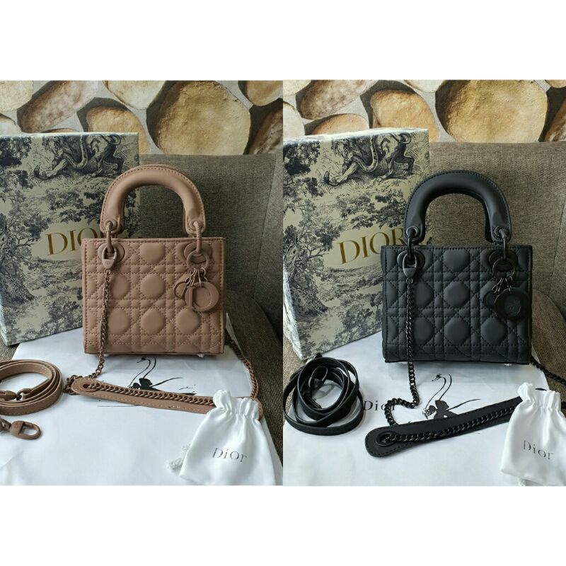 Dior Lady mini UltraMatte leather AM989 Set (Pls baca deskripsi lengkap)