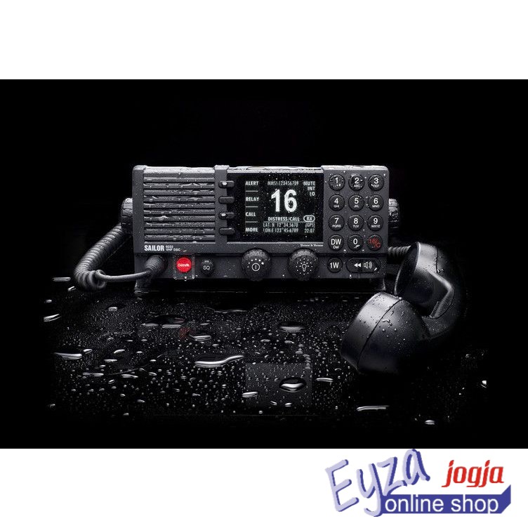 HT Radio Perkapalan Original COBHAM Sailor 6222 VHF DSC Class A Real 25W Radiotelephone IPX8