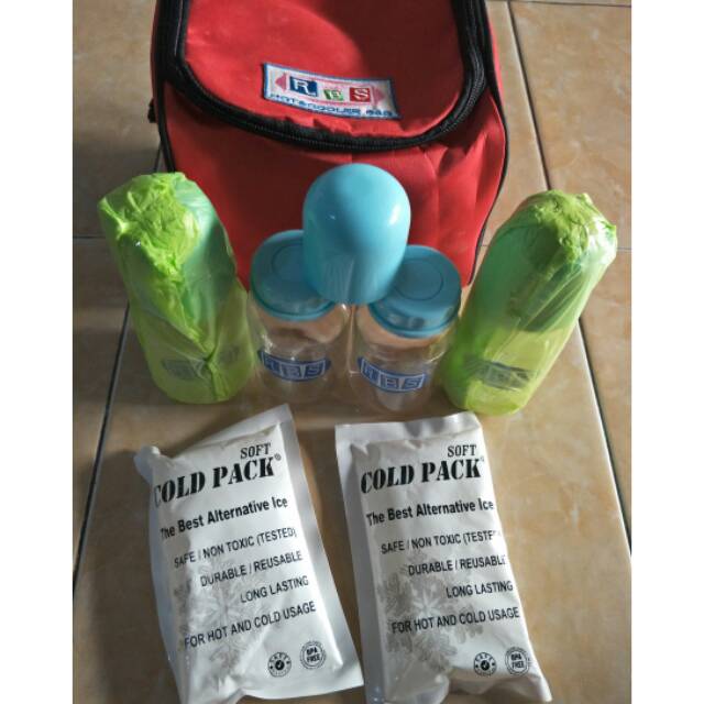 RBS cooler bag n botol kaca asi asip
