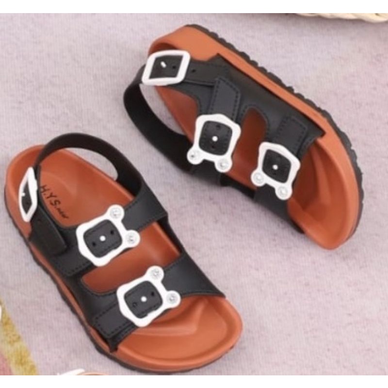 Sandal Gunung Anak Tali MINIE Velcro 1301 Import Hys