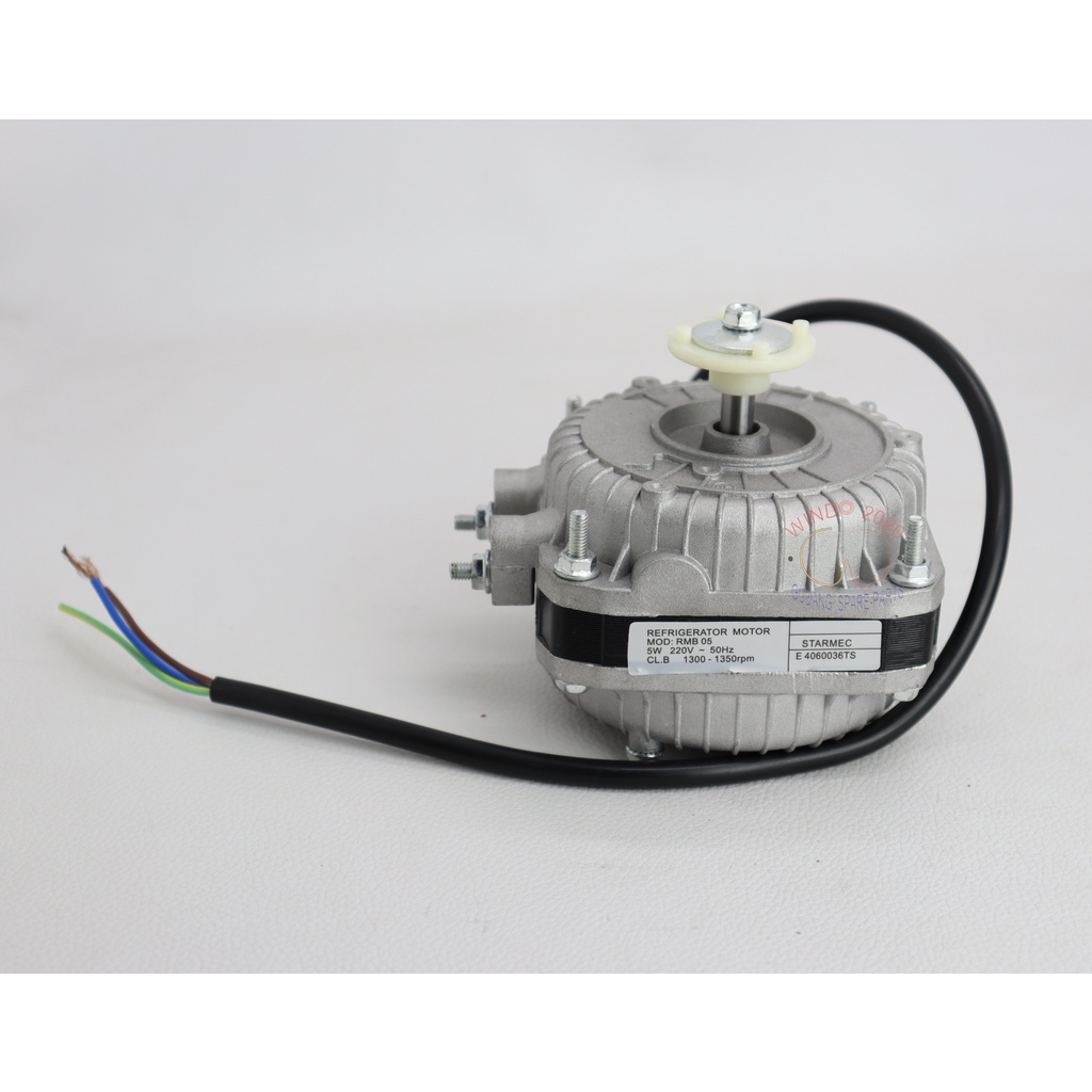 FAN CONDENSOR 5 WATT | MOTOR DINAMO KIPAS FAN KONDENSOR 5 WATT SHOWCASE , FREZEER , KULKAS