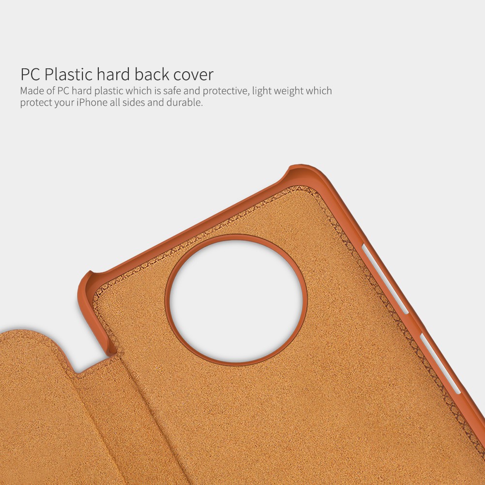 Flip Cover Xiaomi Poco X3 NFC Nillkin Qin Leather Flip Hard Case