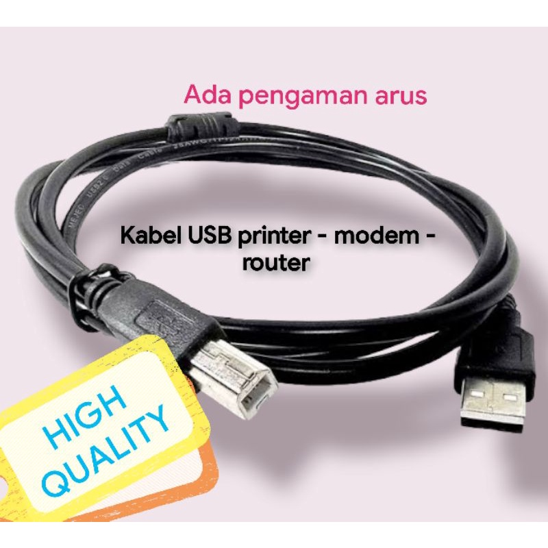 kabel data USB printer modem router baru murah