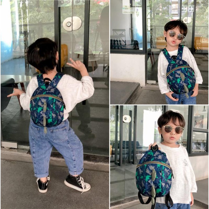 Tas backpack Anak Laki-laki / Perempuan Model DINO T REX Import CB012