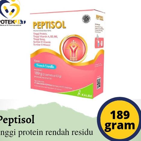 

➧6g Terbaru➧ SUSU PEPTISOL 189GRAM / Susu tinggi protein / Pemulihan pasca operasi / Penambah berat janin Q52 ✾