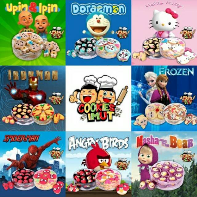 

PAKET MURAH COOKIES DAN NASTAR KARAKTER