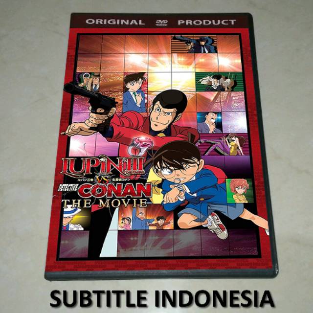 Dvd Lupin Iii Vs Detective Conan The Movie 1 Shopee Indonesia